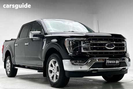 Black 2023 Ford F150 Double Cab Pick Up Lariat Swb (4Wd)