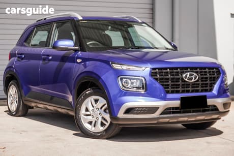 Blue 2022 Hyundai Venue Wagon