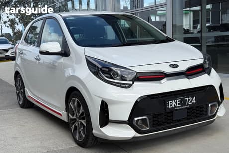 White 2021 Kia Picanto Hatchback Gt-Line (Pe)
