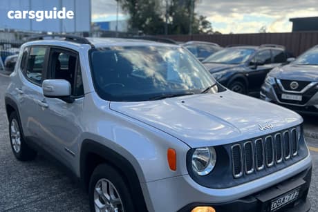 Grey 2015 Jeep Renegade Wagon Longitude