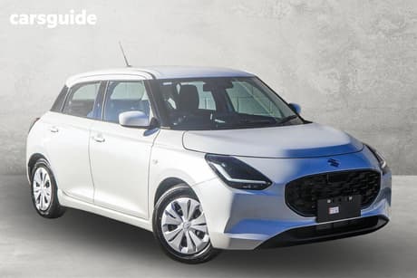 White 2026 Suzuki Swift Hatchback Hybrid