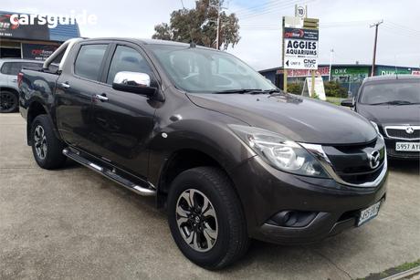 Brown 2016 Mazda BT-50 Dual Cab Utility Xtr (4X2)