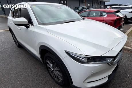 White 2019 Mazda CX-5 Wagon Akera (4X4)