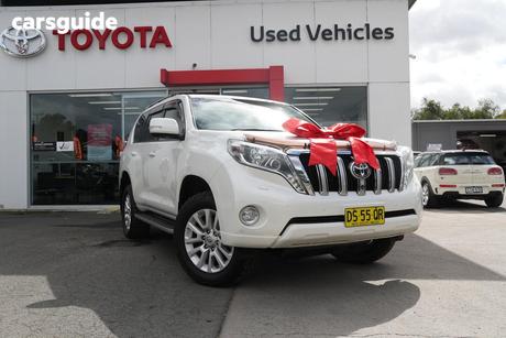 White 2016 Toyota Landcruiser Prado Wagon Kakadu (4X4)