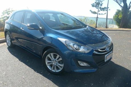 Blue 2014 Hyundai I30 Hatchback Trophy