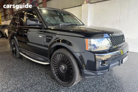 Black 2013 Land Rover Range Rover Sport Wagon 3.0 Sdv6 Luxury