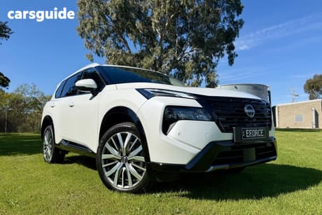 White 2025 Nissan X-Trail Wagon Ti-L (4Wd) E-Power (Hybrid)