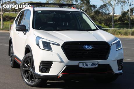 White 2023 Subaru Forester Wagon 2.5I Sport (Awd)