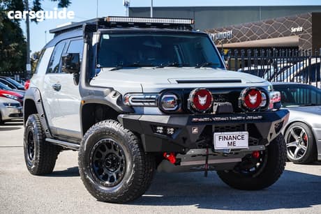 Grey 2013 Toyota FJ Cruiser Wagon