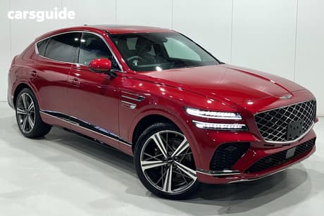 Red 2024 Genesis GV80 Wagon 3.5T Awd Lux Coupe