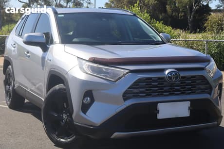 Silver 2020 Toyota RAV4 Wagon Cruiser 2Wd Hybrid
