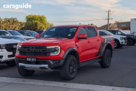 Orange 2025 Ford Ranger Double Cab Pick Up Raptor 3.0 (4X4)