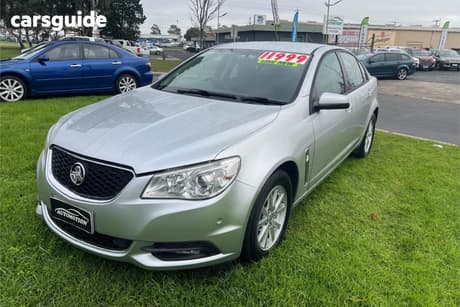 Silver 2014 Holden Commodore Sedan Evoke