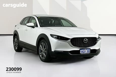 White 2021 Mazda CX-30 Wagon G20 Astina (Fwd)
