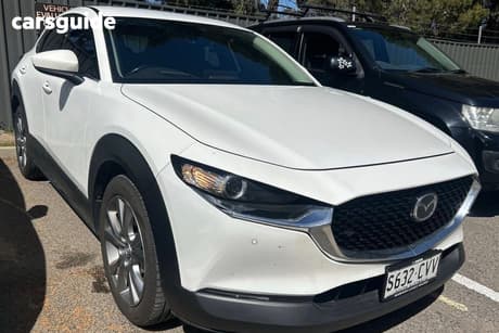 White 2021 Mazda CX-30 Wagon G25 Touring (Fwd)