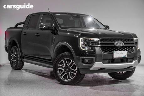 Black 2022 Ford Ranger Double Cab Pick Up Sport 3.0 (4X4)