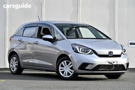 Silver 2020 Honda Fit Hatch E:HEV