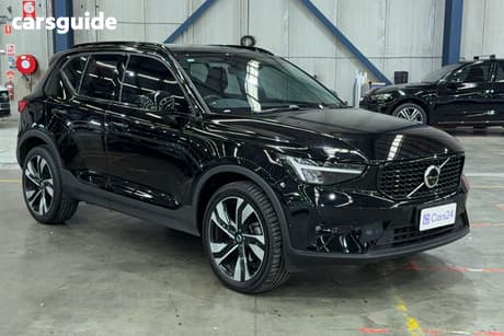Black 2023 Volvo XC40 Wagon Ultimate B5 Dark Mhev