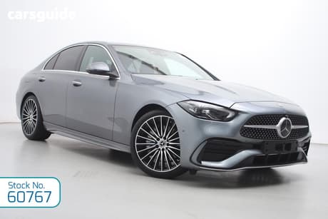 Grey 2022 Mercedes-Benz C300 Sedan Mhev