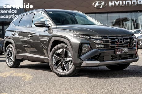 Grey 2026 Hyundai Tucson Wagon Elite Hybrid (Fwd)
