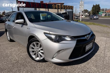 Silver 2015 Toyota Camry Sedan Altise Hybrid