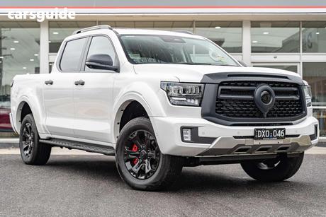 White 2026 GWM Cannon Alpha Dual Cab Utility Ultra Phev (4X4)