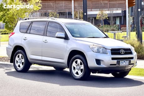Silver 2010 Toyota RAV4 Wagon Cv (4X4)