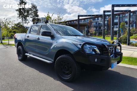 Blue 2018 Mazda BT-50 Dual Cab Utility Xt (4X4) (5Yr)