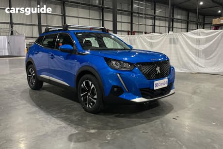 Blue 2021 Peugeot 2008 Wagon Allure