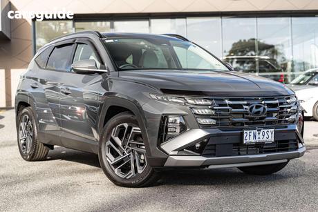 Grey 2026 Hyundai Tucson Wagon Premium Hybrid (Awd)