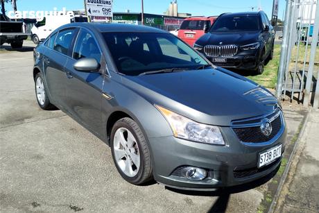 Grey 2014 Holden Cruze Sedan Equipe