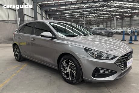 Grey 2022 Hyundai I30 Hatchback