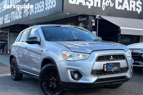 Silver 2016 Mitsubishi ASX Wagon Ls (2Wd)