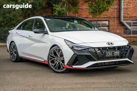 White 2022 Hyundai I30 Sedan N Premium