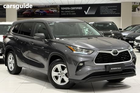 Silver 2024 Toyota Kluger Wagon Gx Hybrid Awd