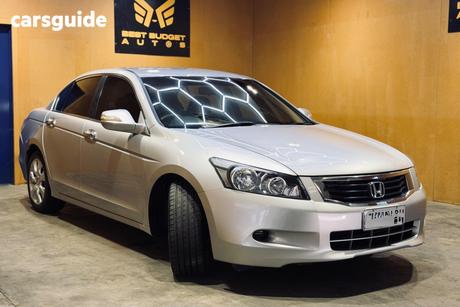 Silver 2008 Honda Accord Sedan V6