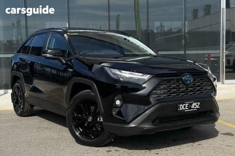 Black 2024 Toyota RAV4 Wagon Cruiser (Awd) Hybrid