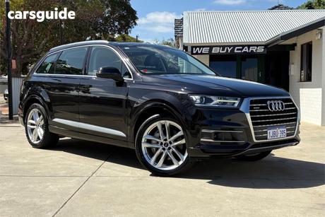 Black 2016 Audi Q7 Wagon 3.0 Tdi Quattro