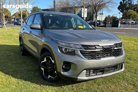 Grey 2023 Kia Seltos Wagon Sport+ (Awd)