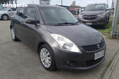 Grey 2012 Suzuki Swift Hatchback Glx