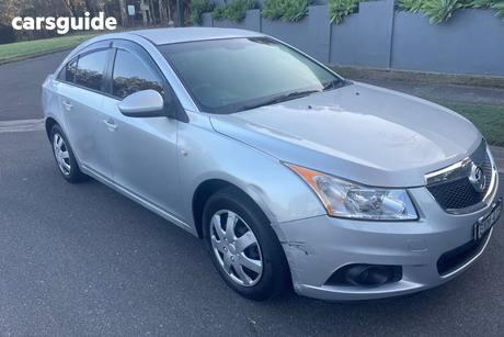 Silver 2011 Holden Cruze Sedan Cd