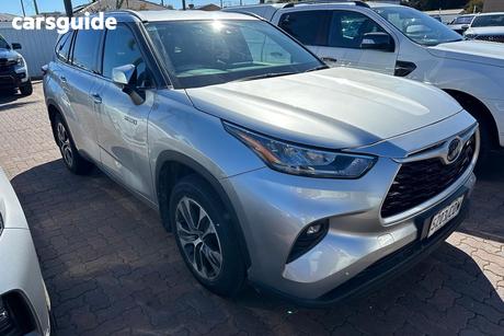 Silver 2021 Toyota Kluger Wagon Gxl Hybrid Awd