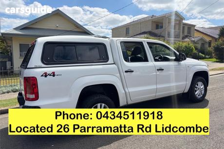 White 2021 Volkswagen Amarok Dual Cab Utility Tdi420 Core 4Motion