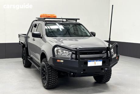 Grey 2021 Isuzu D-MAX Crew Cab Chassis Sx (4X4)