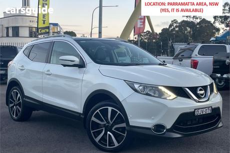 White 2016 Nissan Qashqai Wagon Ti (4X2)
