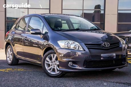 Grey 2011 Toyota Corolla Hatchback Ascent Sport