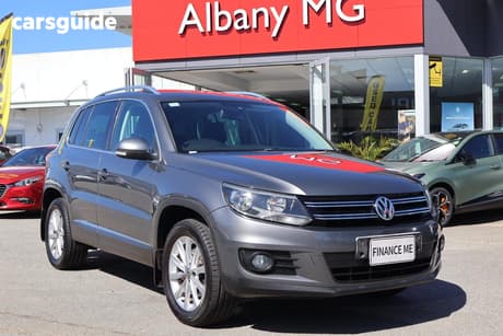 Grey 2012 Volkswagen Tiguan Wagon 132 Tsi (4X4)
