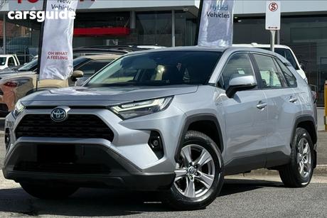 Silver 2024 Toyota RAV4 Wagon Gx (2Wd) Hybrid