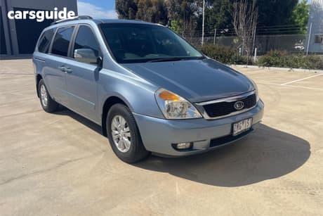 Blue 2012 Kia Grand Carnival Wagon S