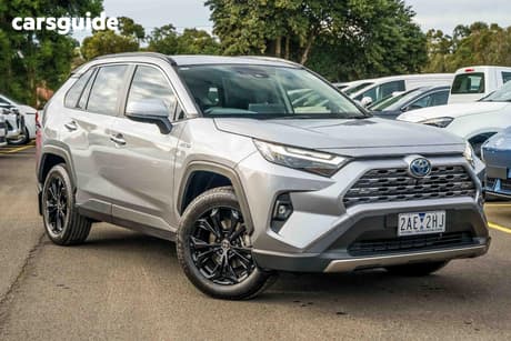 Silver 2024 Toyota RAV4 Wagon Cruiser (Awd) Hybrid